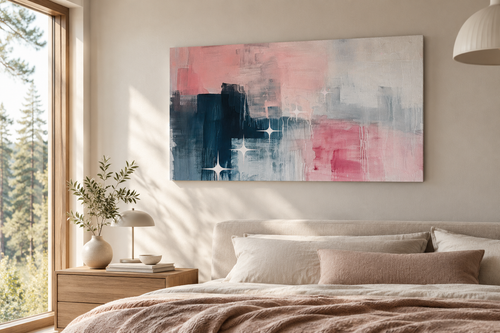 Abstrakt Ljusspel – Exklusiv Canvas Tavla
