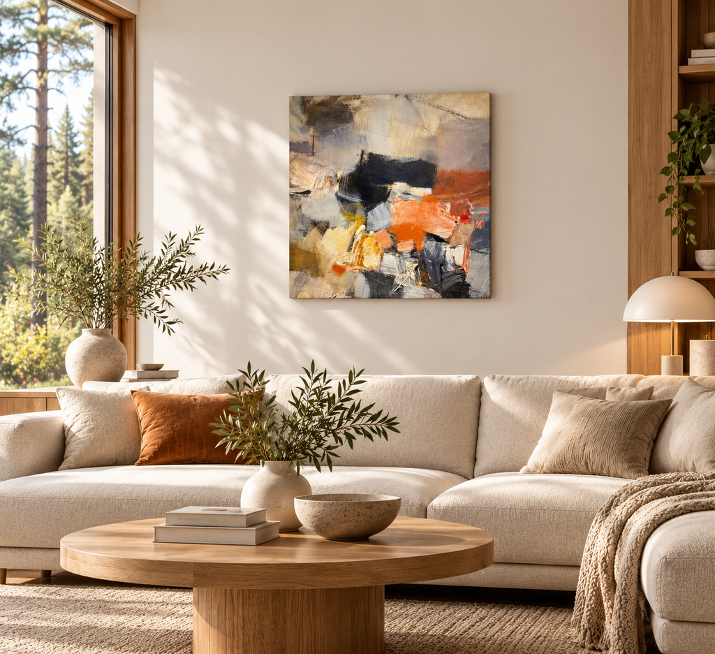 Färgexplosion – Exklusiv Canvas Tavla